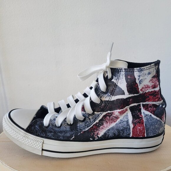 Converse Other - Chuck Taylor All Star Converse CT HI Black/Chili Unisex Sneakers (Size W9 / M7)